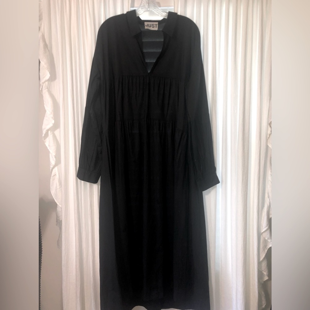 Black just female dress sz large